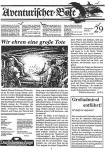 Aventurischer Bote Nr. 29 Das Schwarze Auge Fan-Magazin Zeitrung DSA Der Bote Nr. 29