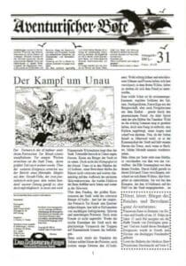 Aventurischer Bote Nr. 31 Das Schwarze Auge Fan-Magazin Zeitrung DSA Der Bote Nr. 31