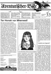 Aventurischer Bote Nr. 33 Das Schwarze Auge Fan-Magazin Zeitrung DSA Der Bote Nr. 33