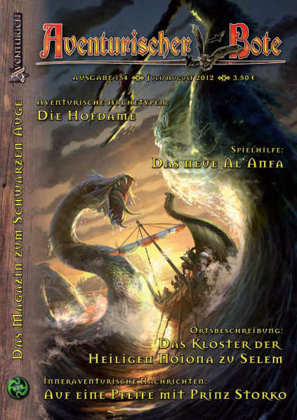 Aventurischer Bote Nr. 154 Das Schwarze Auge Fan-Magazin Zeitrung DSA Der Bote Nr. 154