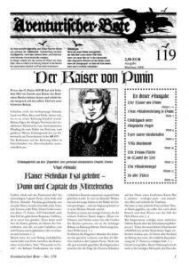 Aventurischer Bote Nr. 119 Das Schwarze Auge Fan-Magazin Zeitrung DSA Der Bote Nr. 119