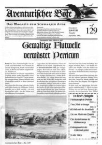 Aventurischer Bote Nr. 129 Das Schwarze Auge Fan-Magazin Zeitrung DSA Der Bote Nr. 129