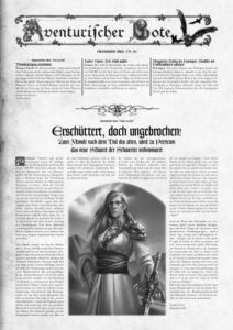 Aventurischer Bote Nr. 183 Das Schwarze Auge Fan-Magazin Zeitrung DSA Der Bote Nr. 183