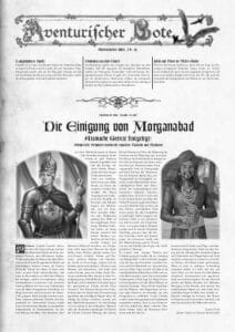 Aventurischer Bote Nr. 197 Das Schwarze Auge Fan-Magazin Zeitrung DSA Der Bote Nr. 197