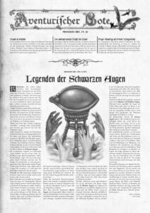 Aventurischer Bote Nr. 200 Das Schwarze Auge Fan-Magazin Zeitrung DSA Der Bote Nr. 200