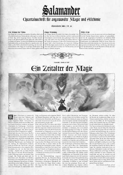 Aventurischer Bote Nr. 202 Das Schwarze Auge Fan-Magazin Zeitrung DSA Der Bote Nr. 202