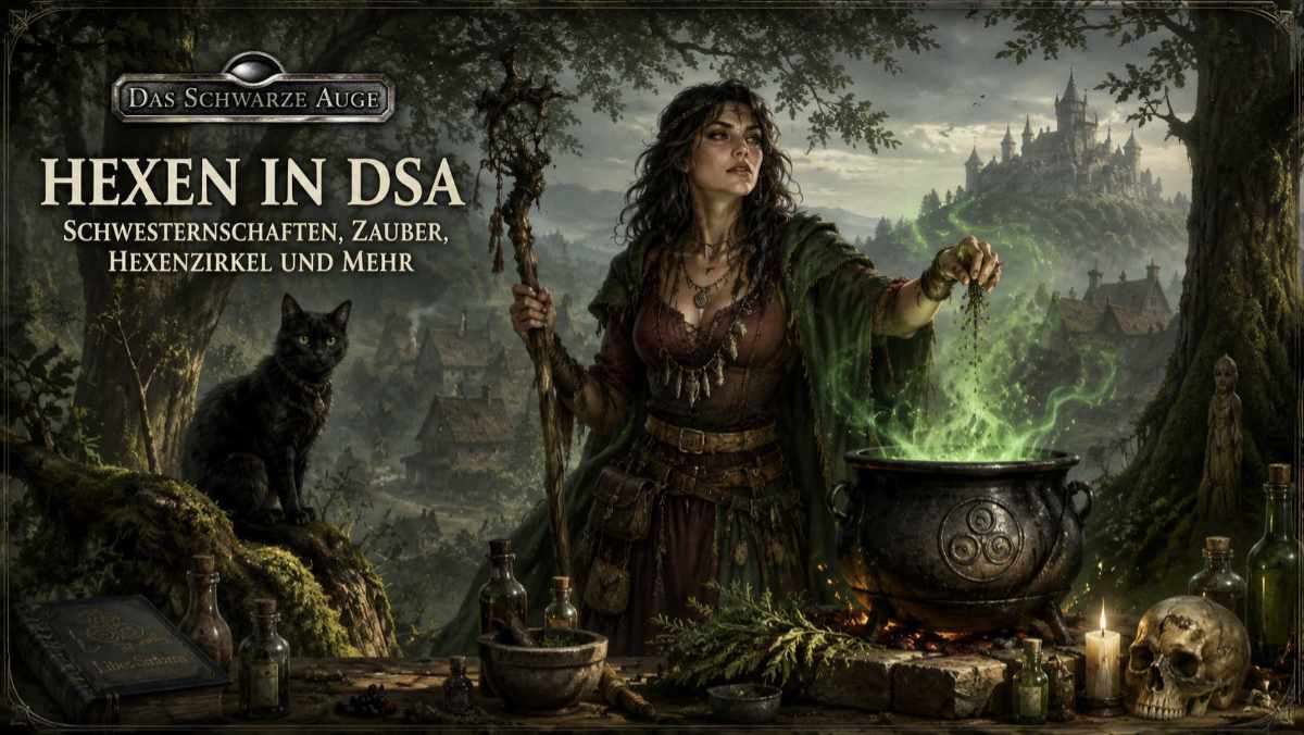 Hexen in DSA Hexenzirkel Schwesternschaft Das Schwarze Auge