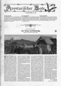 Aventurischer Bote Nr. 239 Das Schwarze Auge Fan-Magazin Zeitrung DSA Der Bote Nr. 239